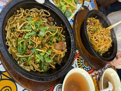 -金扁豆酱肉焖面