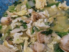 杭白菜扇贝肉-君霖海鲜私房菜(春柳店)