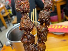 招牌烤牛肉串-炒豆合作社(东四总店)