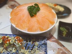 三文鱼薄切-羽寿司(东方宝泰店)