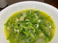 茄子毛豆小白虾-新虹楼饭庄(崇明陈家镇店)