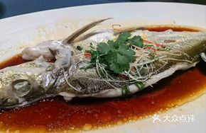 Steamed Fresh White Fish