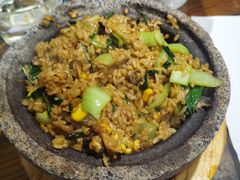 也菌牛肉石烧炒饭-西缘牛排(荟聚购物中心店)