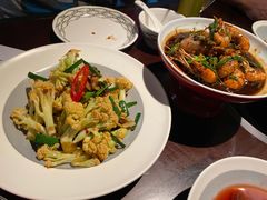 小炒有机花菜-上名堂·鱼头好吃(体育场路店)