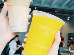 鲜榨橙汁-dotcom coffee古点咖啡(致真大厦店)