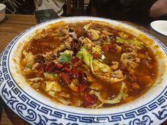 -东来菜馆•手抓海鲜家常菜•海鲜锅贴(鸽子窝店)