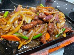 铁板牛柳-好兄弟郭巨海鲜(天一阁店)