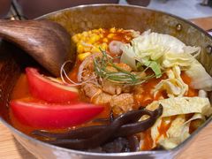 肥牛炼番茄米线-火山屋台(新街口店)