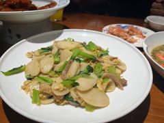 青菜肉丝年糕-涌觅名灶·本地海鲜宁波菜(财富广场店)