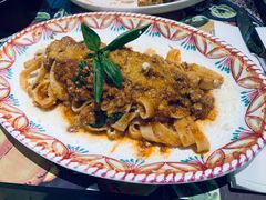 鸡蛋宽面配意式传统肉酱-Mammamia意大利餐厅(古北店)