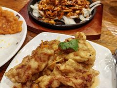 泡菜饼-喇喇排骨火锅·传统韩式脊骨汤(望京西园总店)