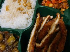 蒜香鸡排餐-顶好快餐(市府店)