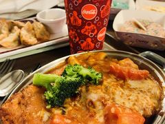 猪排焗饭-皇室宴会厅(香港迪士尼乐园)
