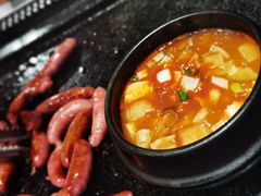 大酱汤-韩阳王石板烤肉