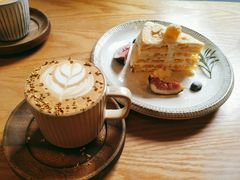 秋冬桂花拿铁-懒鱼时光馆(沙坪坝店)