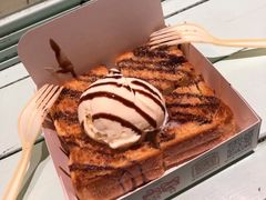 香草冰淇淋厚吐司-阿信厚吐司(曾厝垵店)