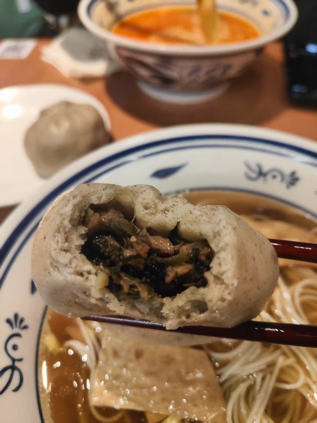 美味的青稞素包子