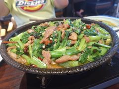 青菜炒牛肉-拈菜(观音桥阳光世纪店)