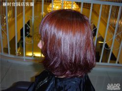 点击看大图 黄总监作品 发尾轻烫-丽时 Hair Salon