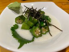 秋葵山药泥-晶吉·居酒屋·烧鸟·生鱼饭(中山区民主广场店)