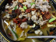 特色泡椒田鸡-美味海鲜大排档(明发美食地标店)