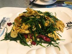 沙葱炒鸡蛋-伊帆食府·青海地方特色美食