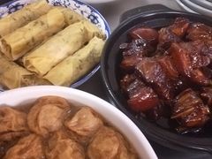 特色手工面筋&荠菜百叶包-老味茶屋(川沙老街店)
