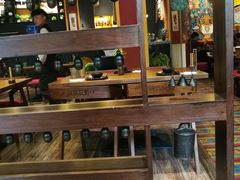 面包甜点陈列柜-敏珠拉姆藏餐·南京厨房(富春江东街店)