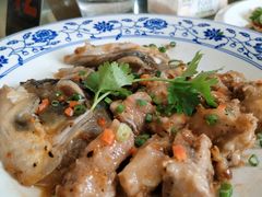 均安辣椒饼蒸鱼嘴排骨-水乡人家私房菜(逢简店)