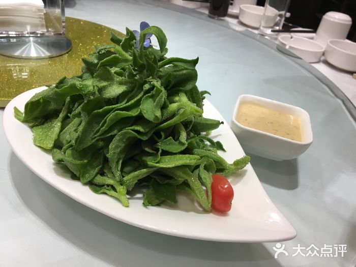 长安小馆夏日雪花菜图片
