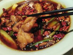 盐帮沸腾牛蛙-绿茶餐厅(西单老佛爷店)