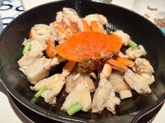 私房老鱼露黑豚肉焗肉蟹-炳胜私厨(万象前海店)