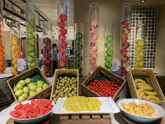 自助取餐区-金海湾自助餐厅(金陵饭店)