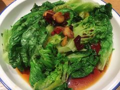 豉汁生菜-费大厨辣椒炒肉(万家丽一店)