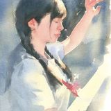 水彩画的质感真的太好了！