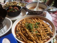 烤虹鳟鱼-遇见小院—虹鳟鱼•农家菜(怀柔店)