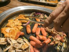 -明洞阿姨·韩式酱蟹烤肉·创意料理(三元桥店)