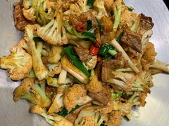 有机菜花-悦海·家宴·冰花皮皮虾大锅贴(宝龙店)