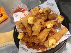 彭彭小酥肉-探鱼·鲜青椒爽麻烤鱼(西南商都店)