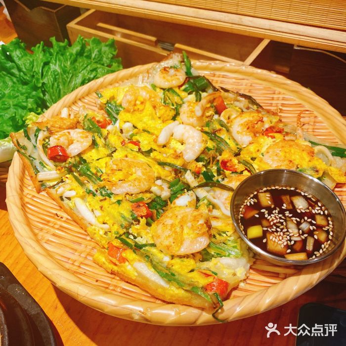 青鹤谷(虹莘路总店)海鲜葱饼图片