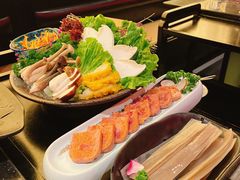 香煎午餐肉-捞王猪肚鸡火锅(财富中心店)