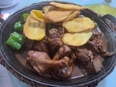 -胡老三家土菜馆·老店地方特色菜·招牌茅山地锅老鹅