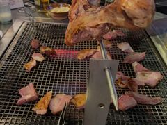 烤羊腿-大汗烧烤滩羊馆(清水河公园店)