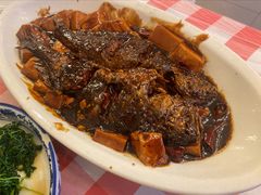 红烧豆腐烩黄鱼-玲珑餐厅(陕西南路店)