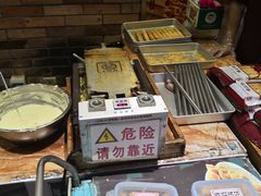 面包甜点陈列柜-阿殳菜馆·私厨(水围村店)
