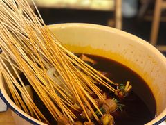 -拈签一笑黄牛肉辣卤串串