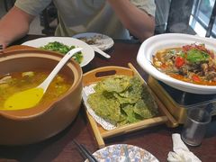 -阿峰饭店·本地土菜馆·农家土鸡煲·一品神仙鸡(报福店)