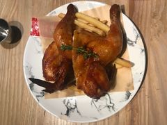 奥尔良烤鸡+薯条-卡朋西餐(悦汇城店)