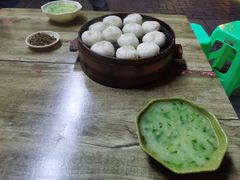 菜叶稀饭-舒小笼松针小笼包
