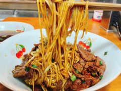 肉丝拌川加猪肝-小狗面馆(河东路店)